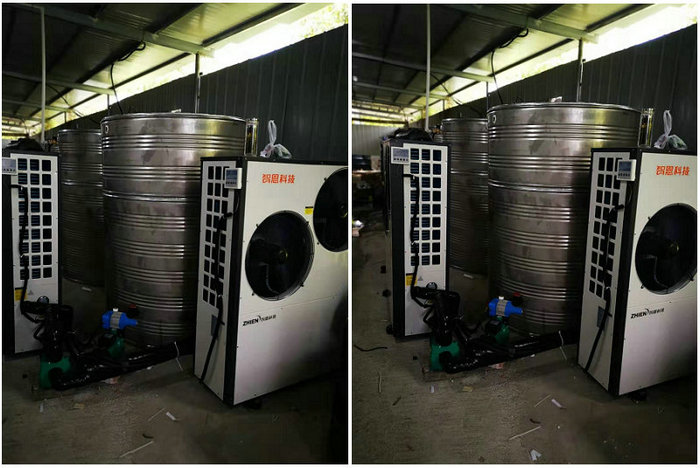 工厂生产热水工程：宁波巨藤陶瓷阀生产热水工程