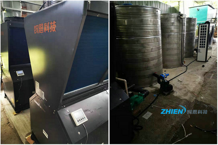 工厂生产热水工程：宁波巨藤陶瓷阀生产热水工程