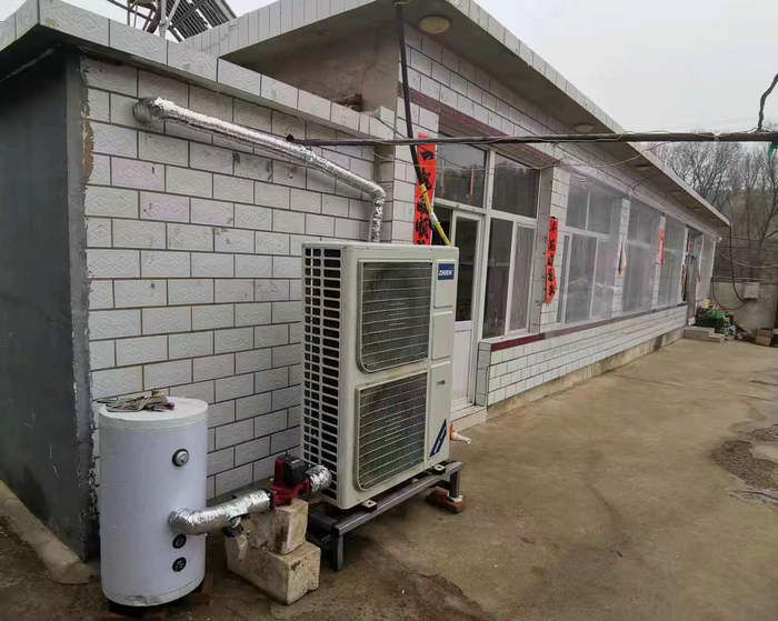 家用采暖工程：河北省承德市家用变频热泵采暖项目