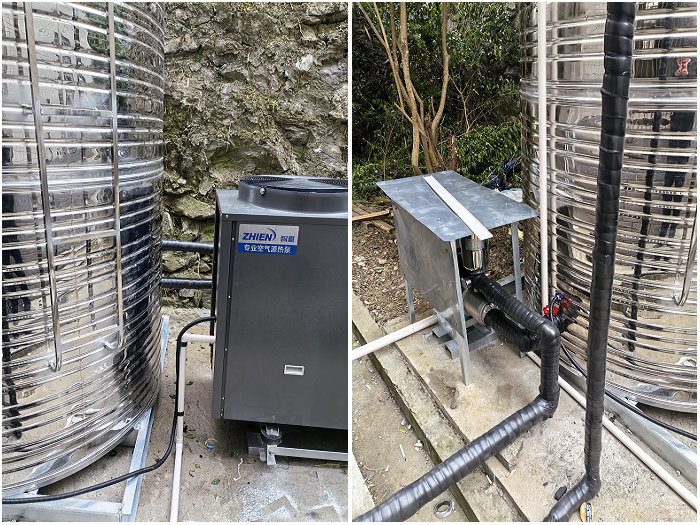 学校热水工程：湖北黄冈一中学热水项目